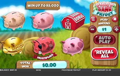 piggy payout|piggy bank payout fast play.